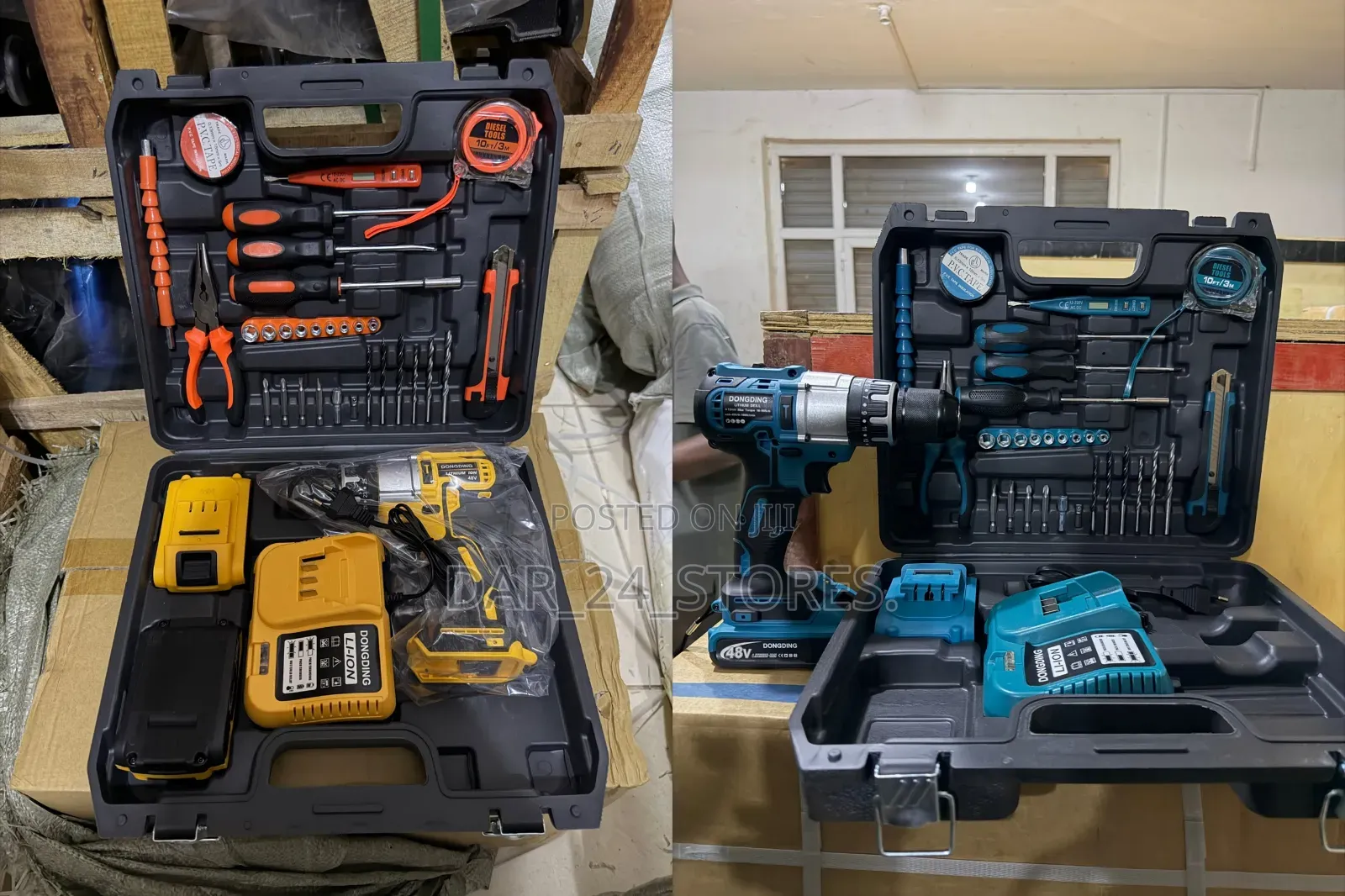 Cordless Drill Set for Gysum Board.