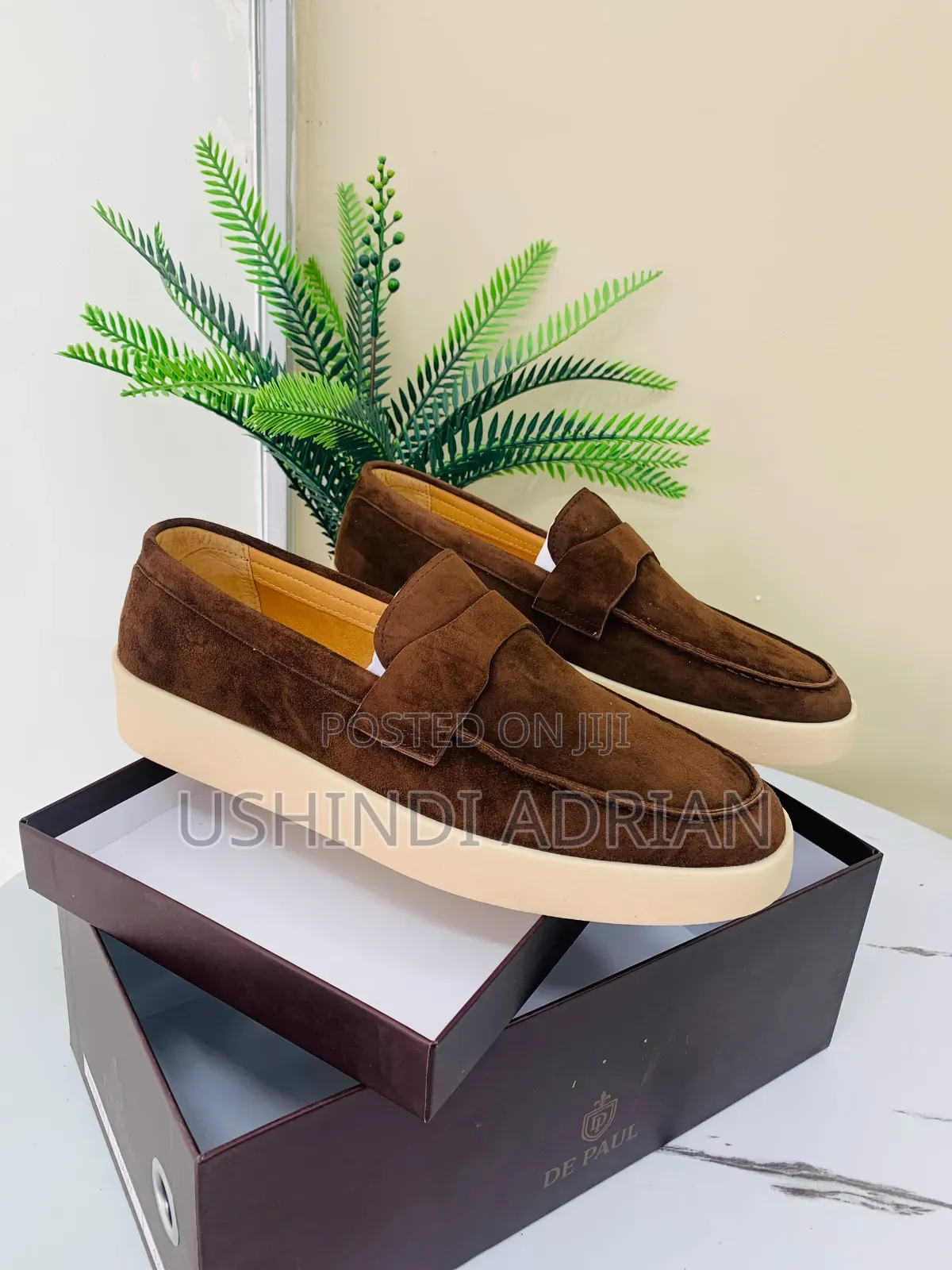 🔥🦅new Stock—royal Shoes🔥de Paul Brand✨quality Leather—full Boxed