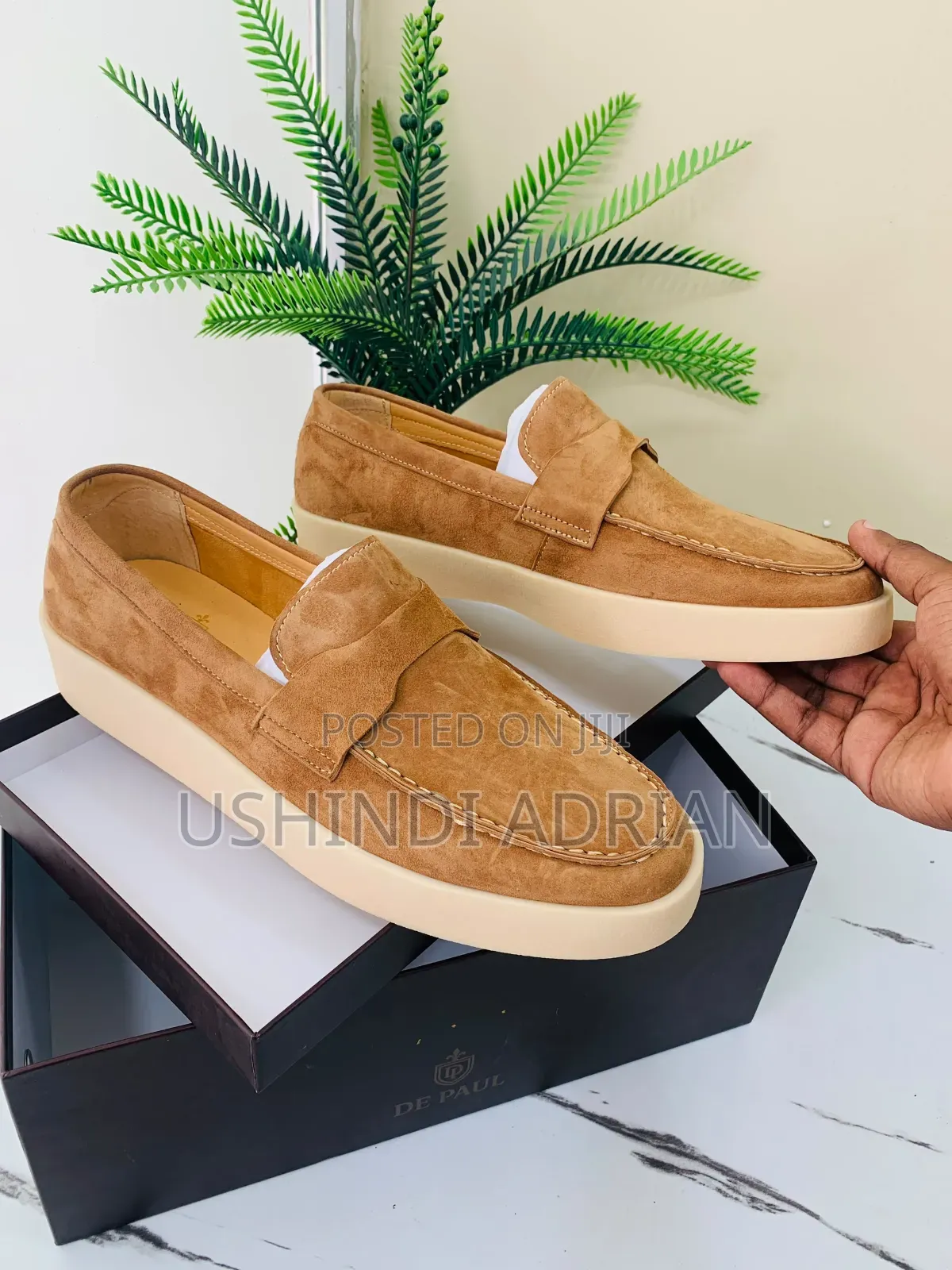 🔥🦅new Stock—royal Shoes🔥de Paul Brand✨quality Leather—full Boxed