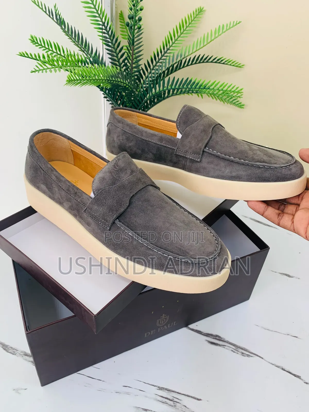 🔥🦅new Stock—royal Shoes🔥de Paul Brand✨quality Leather—full Boxed