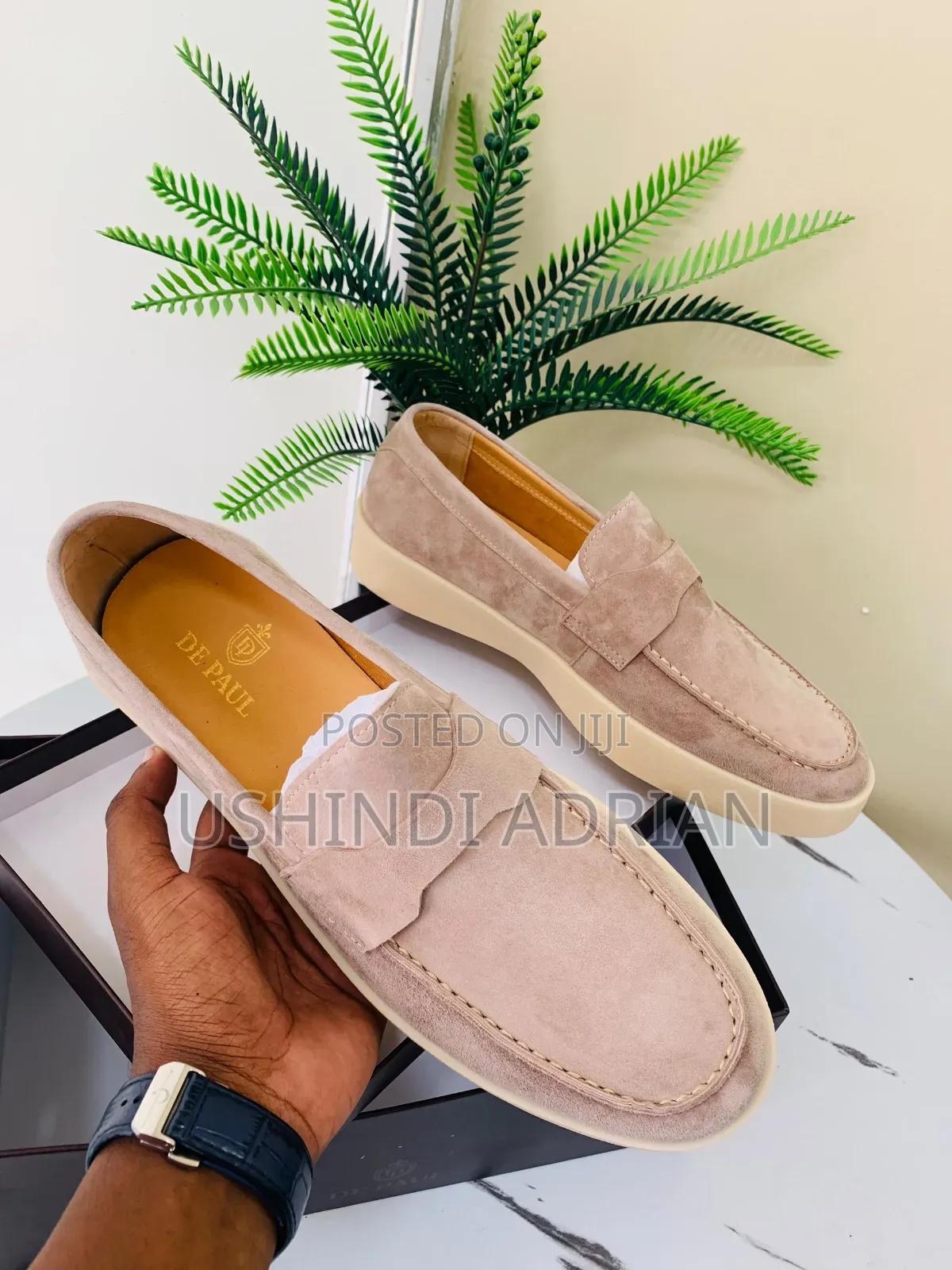 🔥🦅new Stock—royal Shoes🔥de Paul Brand✨quality Leather—full Boxed