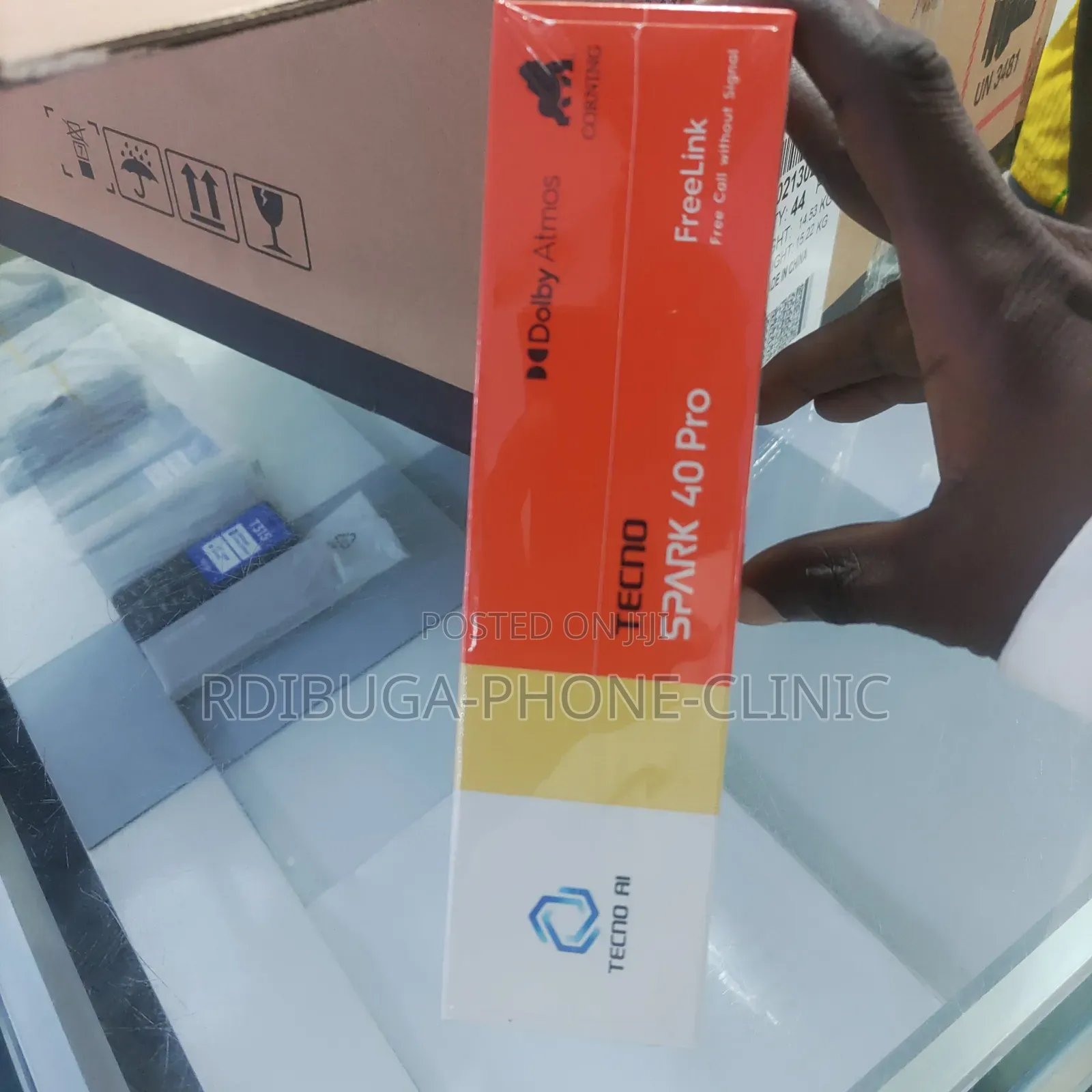 New Tecno Spark 40 Pro 128 GB Black