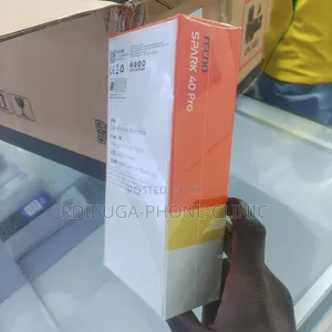 New Tecno Spark 40 Pro 128 GB Black