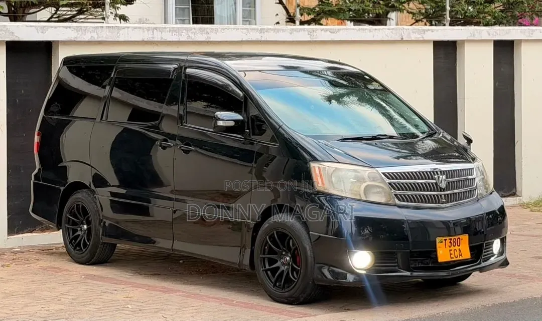 Toyota Alphard 2007 Black