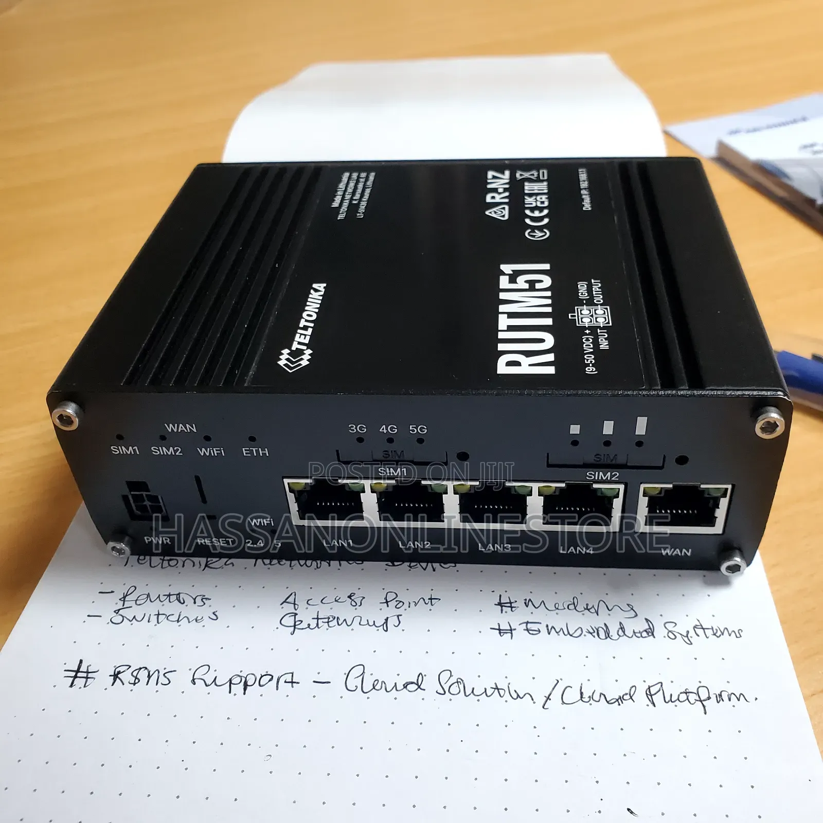 Teltonika RUTM51 Industrial 5G Dual SIM Router