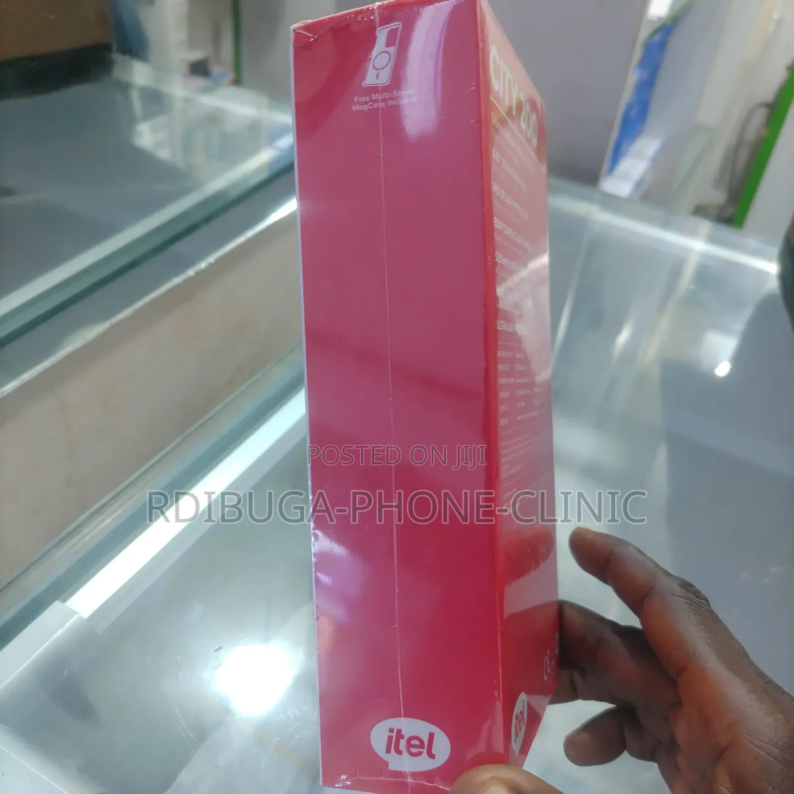 New Itel City 200 128 GB Gray