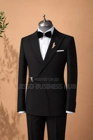 Black Suit Style