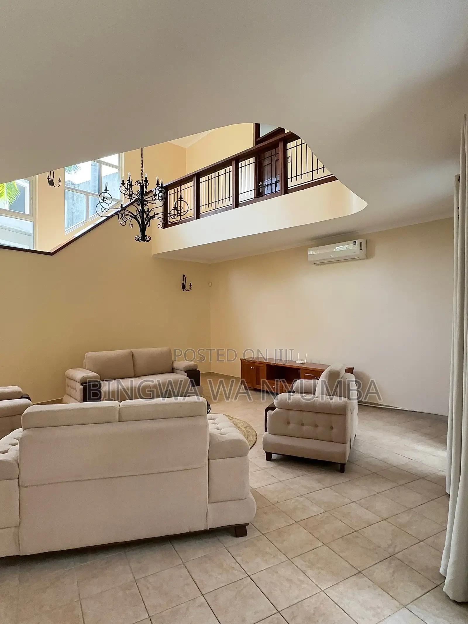 Furnished 5bdrm Villa in Mikocheni for rent