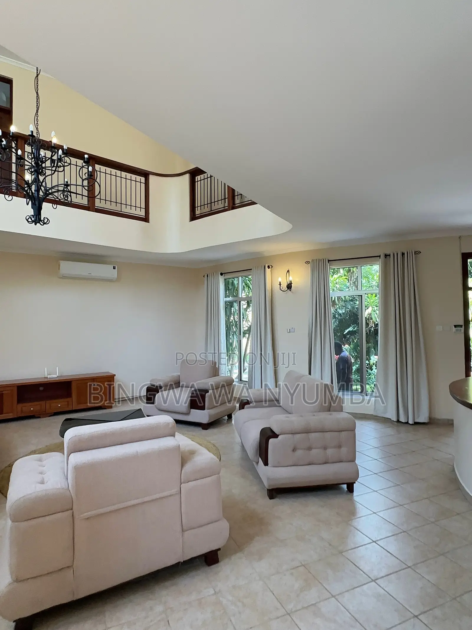 Furnished 5bdrm Villa in Mikocheni for rent