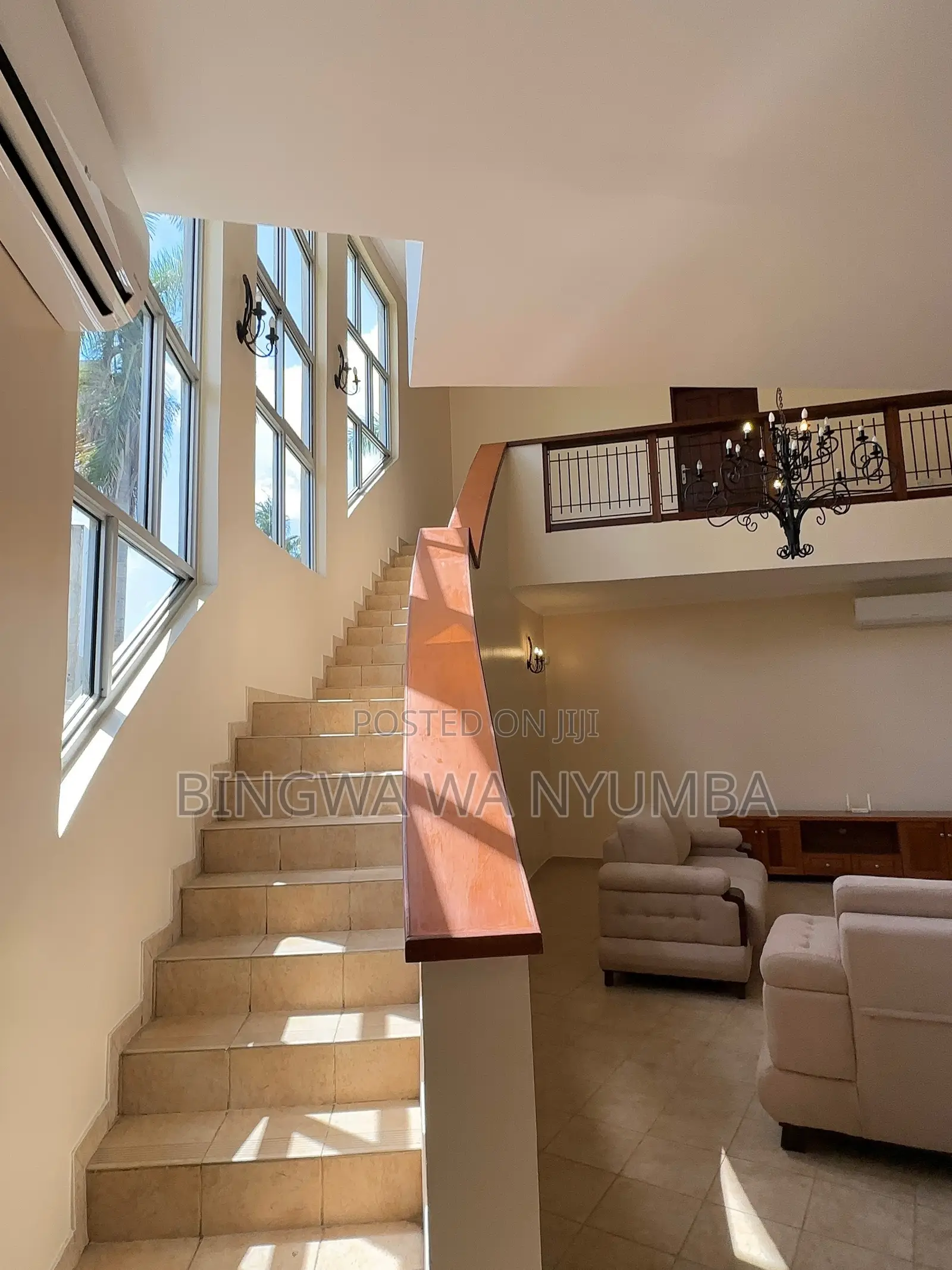 Furnished 5bdrm Villa in Mikocheni for rent