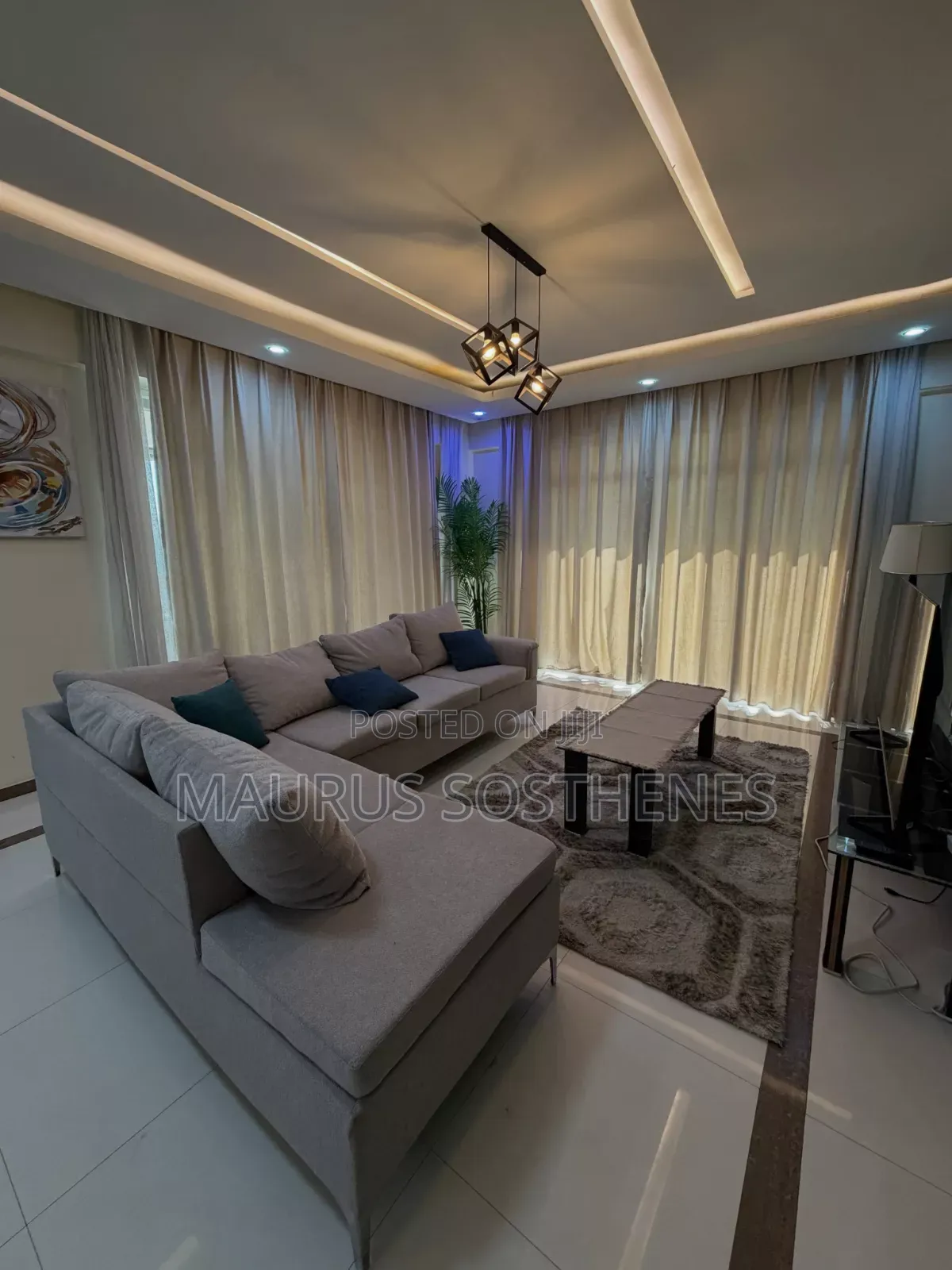Furnished 3bdrm Apartment in Masaki for rent