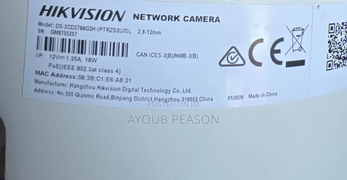 HIKVISION Network Camera