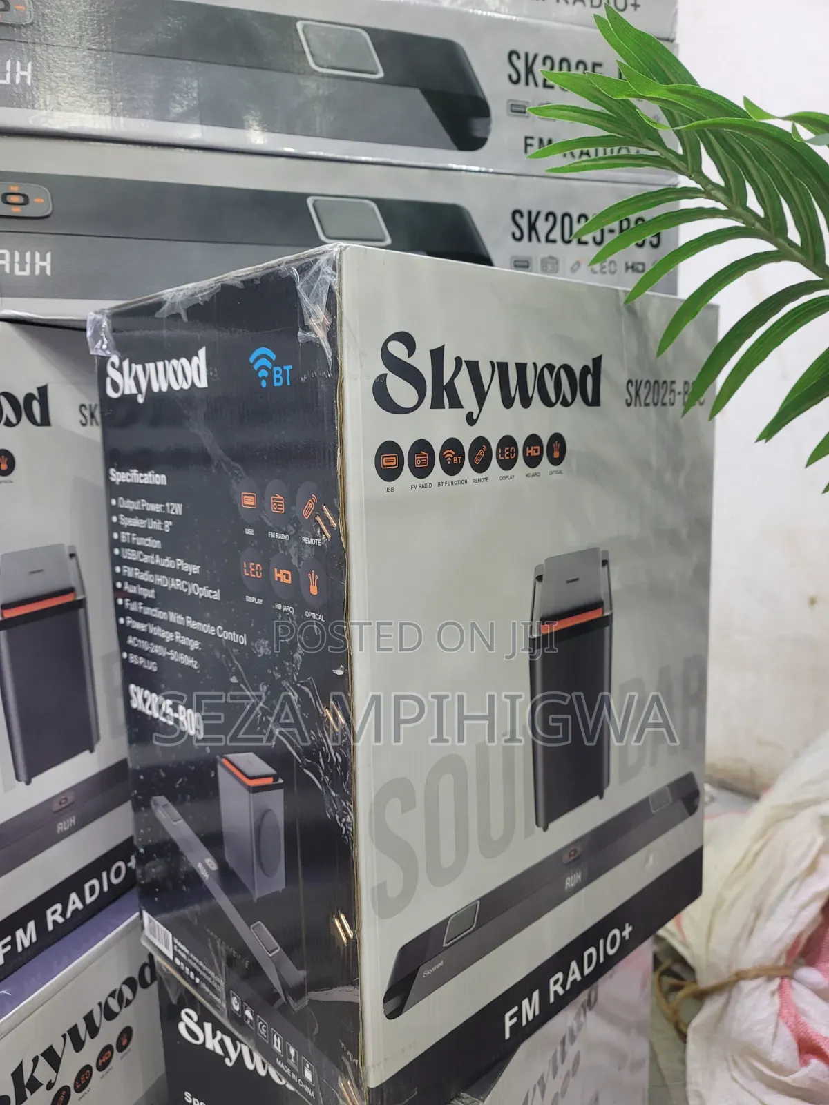 Skywood SK2025-B09 Soundbar Speaker System – Bluetooth + FM Radio