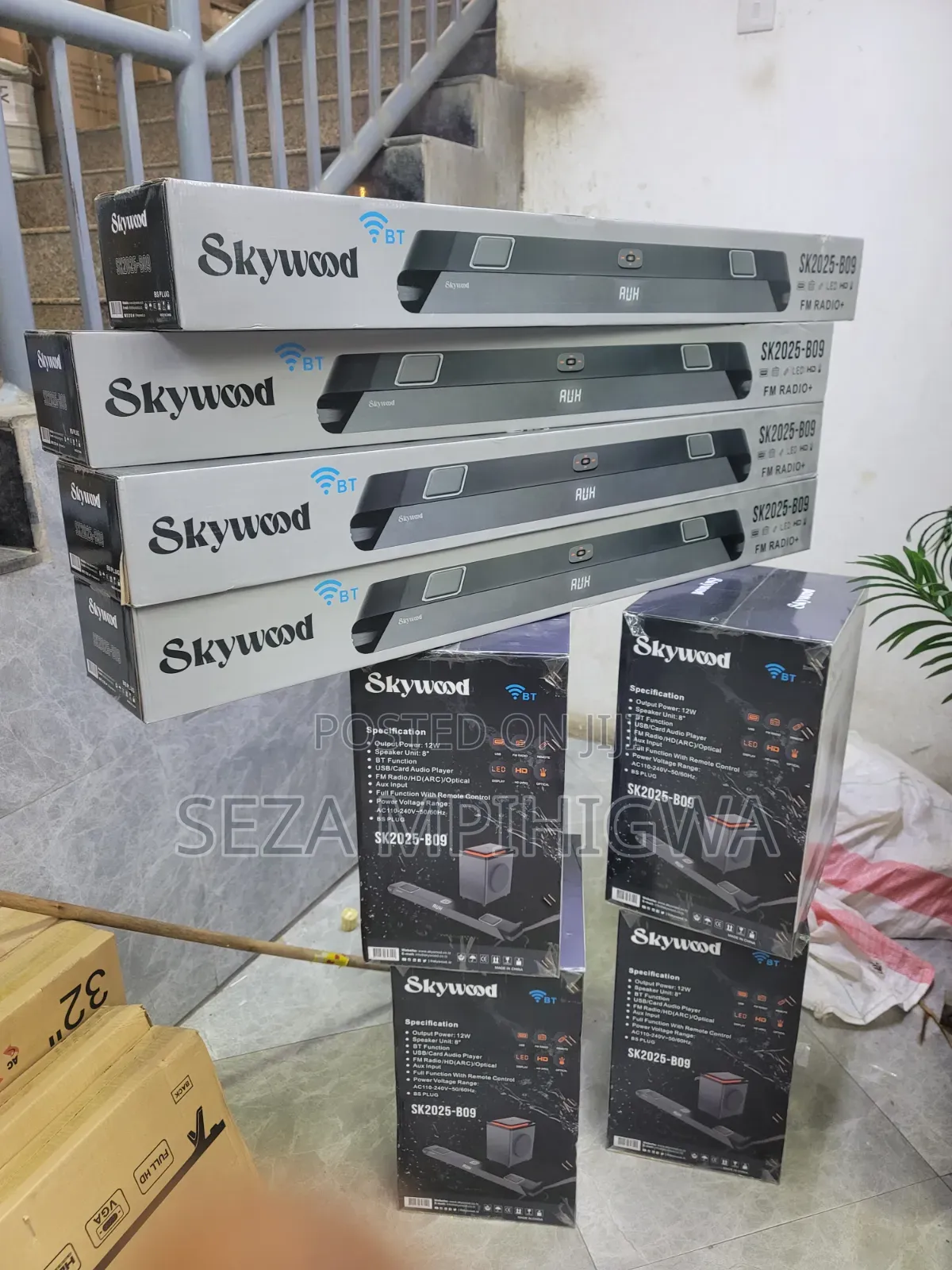 Skywood SK2025-B09 Soundbar Speaker System – Bluetooth + FM Radio