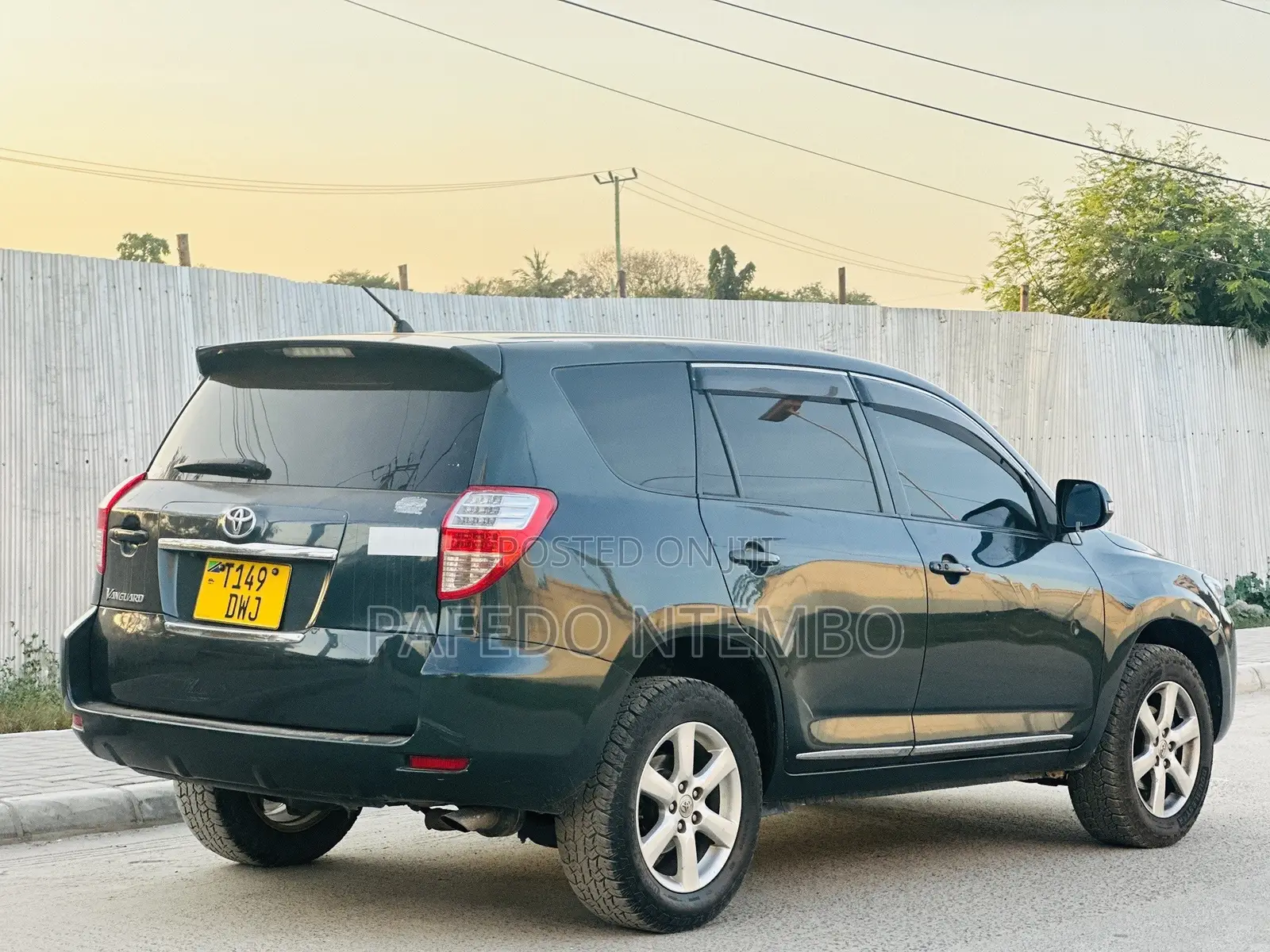 Toyota Vanguard 2009 Green