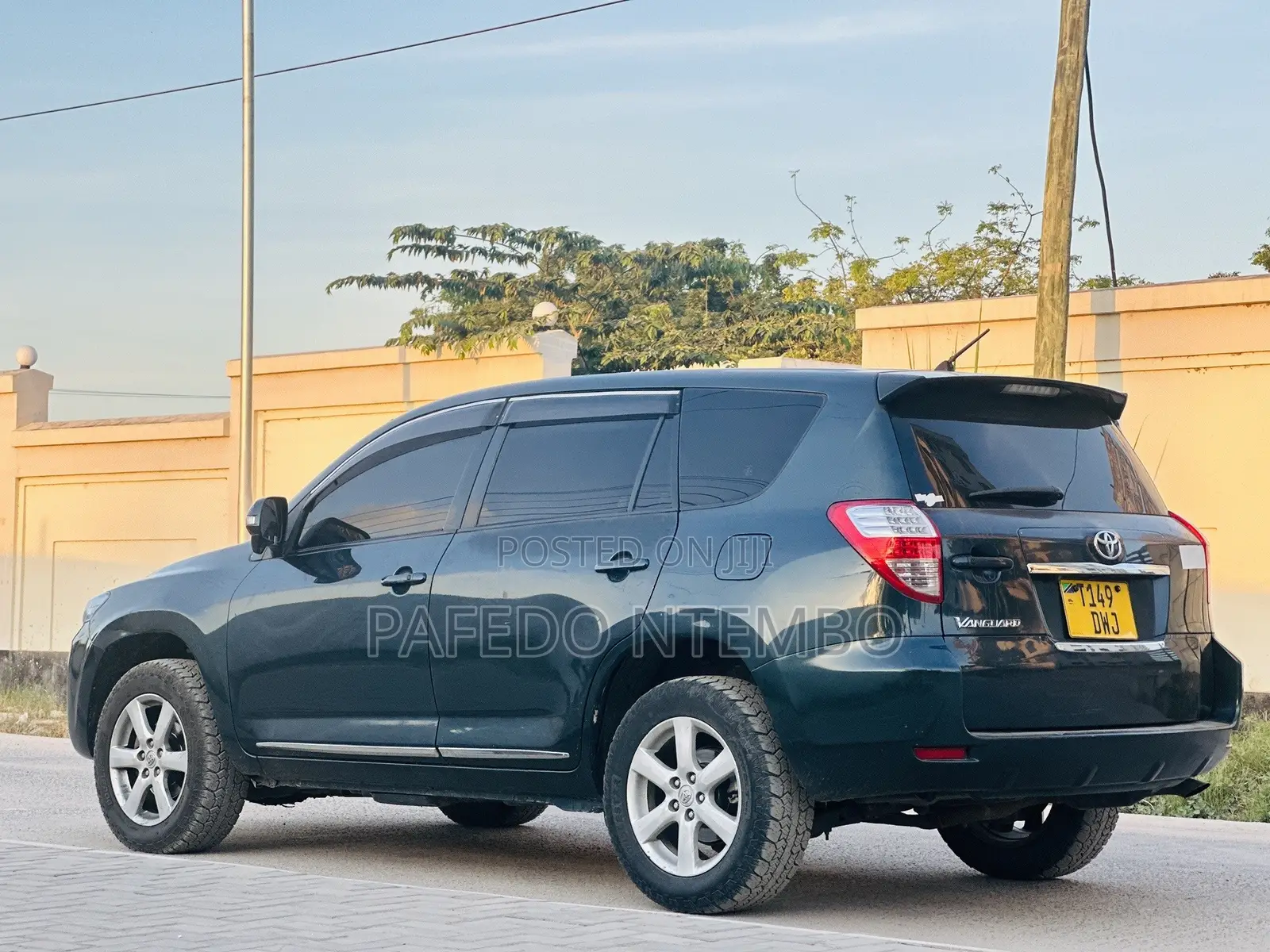 Toyota Vanguard 2009 Green