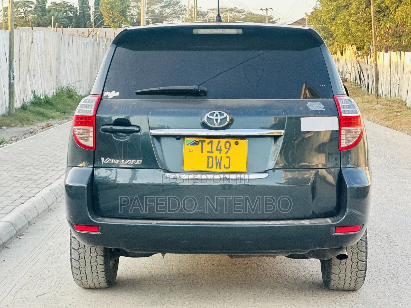 Toyota Vanguard 2009 Green