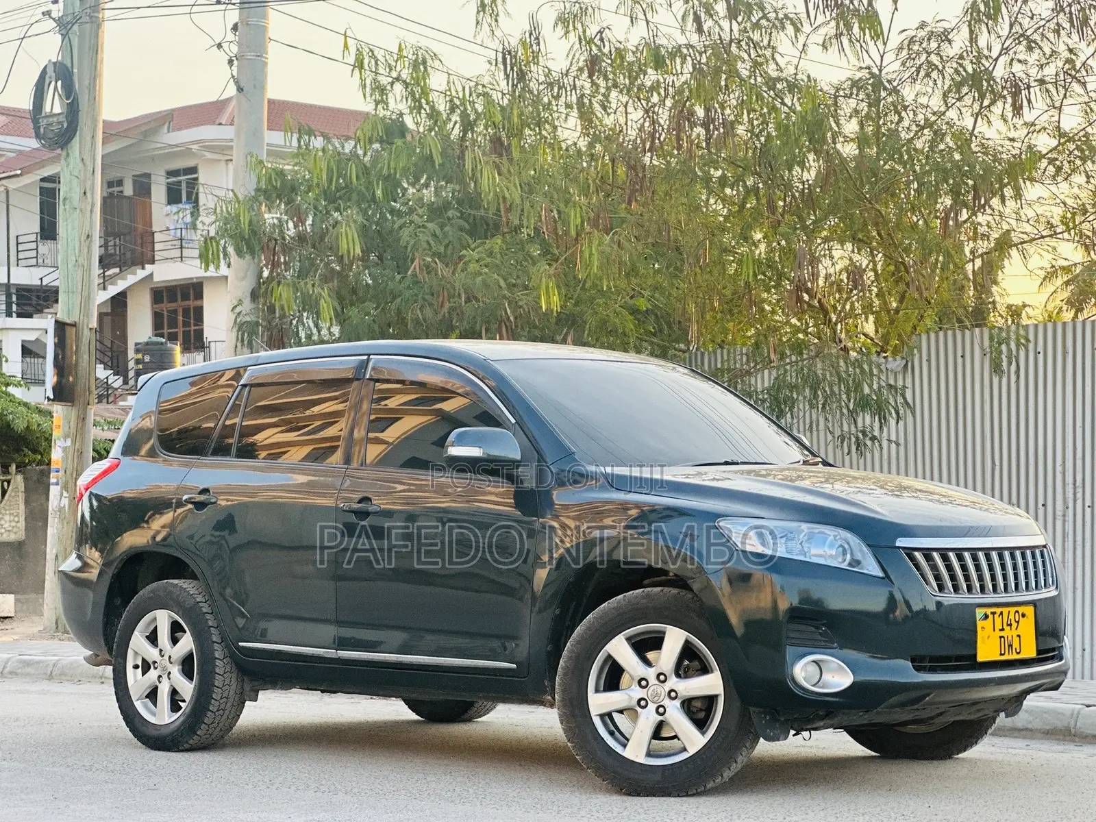 Toyota Vanguard 2009 Green
