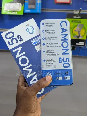 New Tecno Camon 50 Pro 256 GB Blue