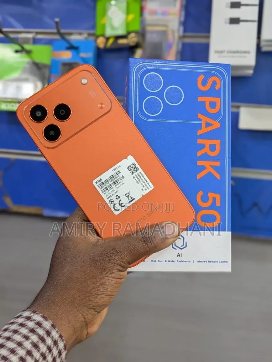 New Tecno Spark 50 128 GB Orange