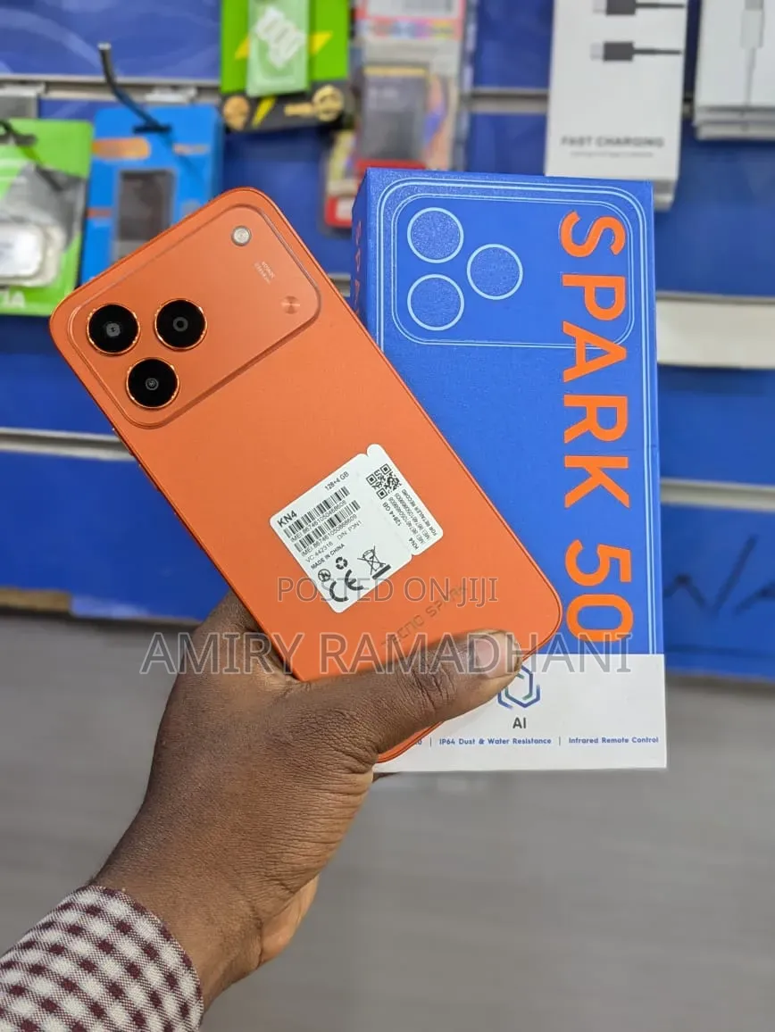 New Tecno Spark 50 128 GB Orange