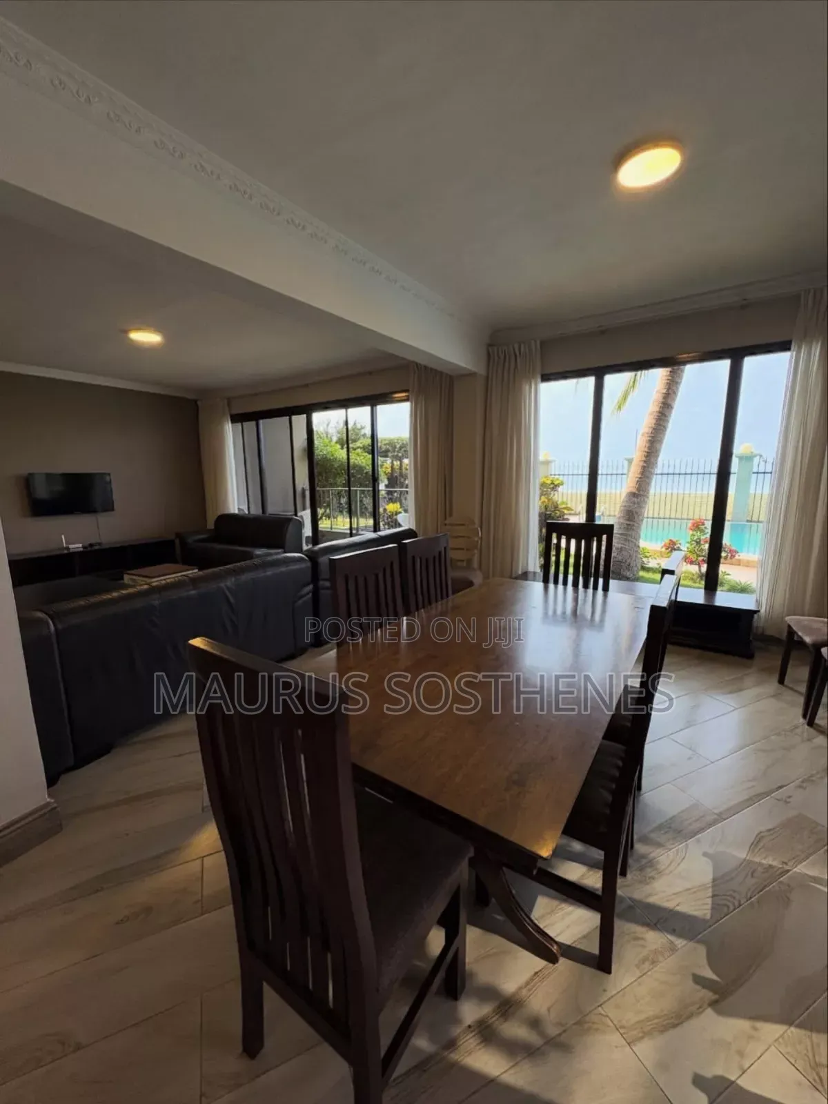 Furnished 3bdrm Apartment in Msasani Beach for rent