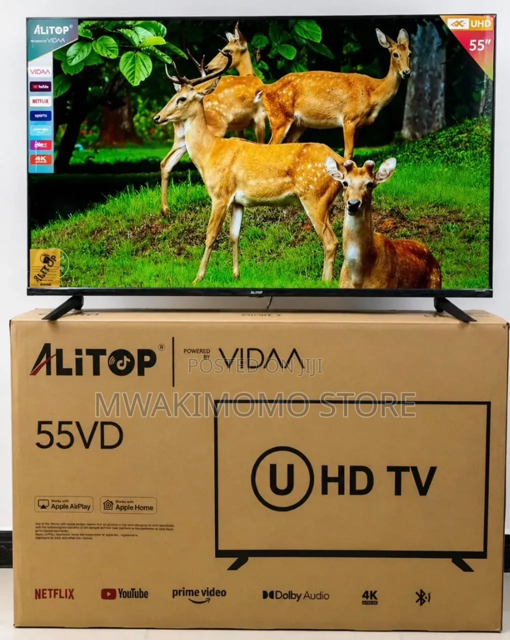 Alitop 55vd 55-Inch 4k Uhd Smart TV