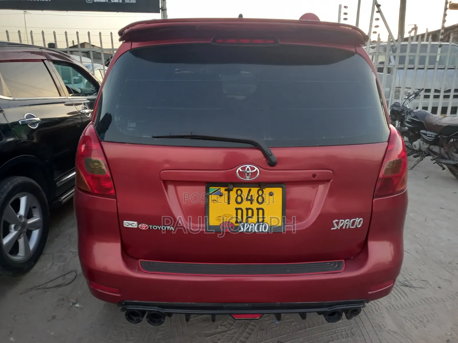 Toyota Corolla Spacio 2004 Maroon