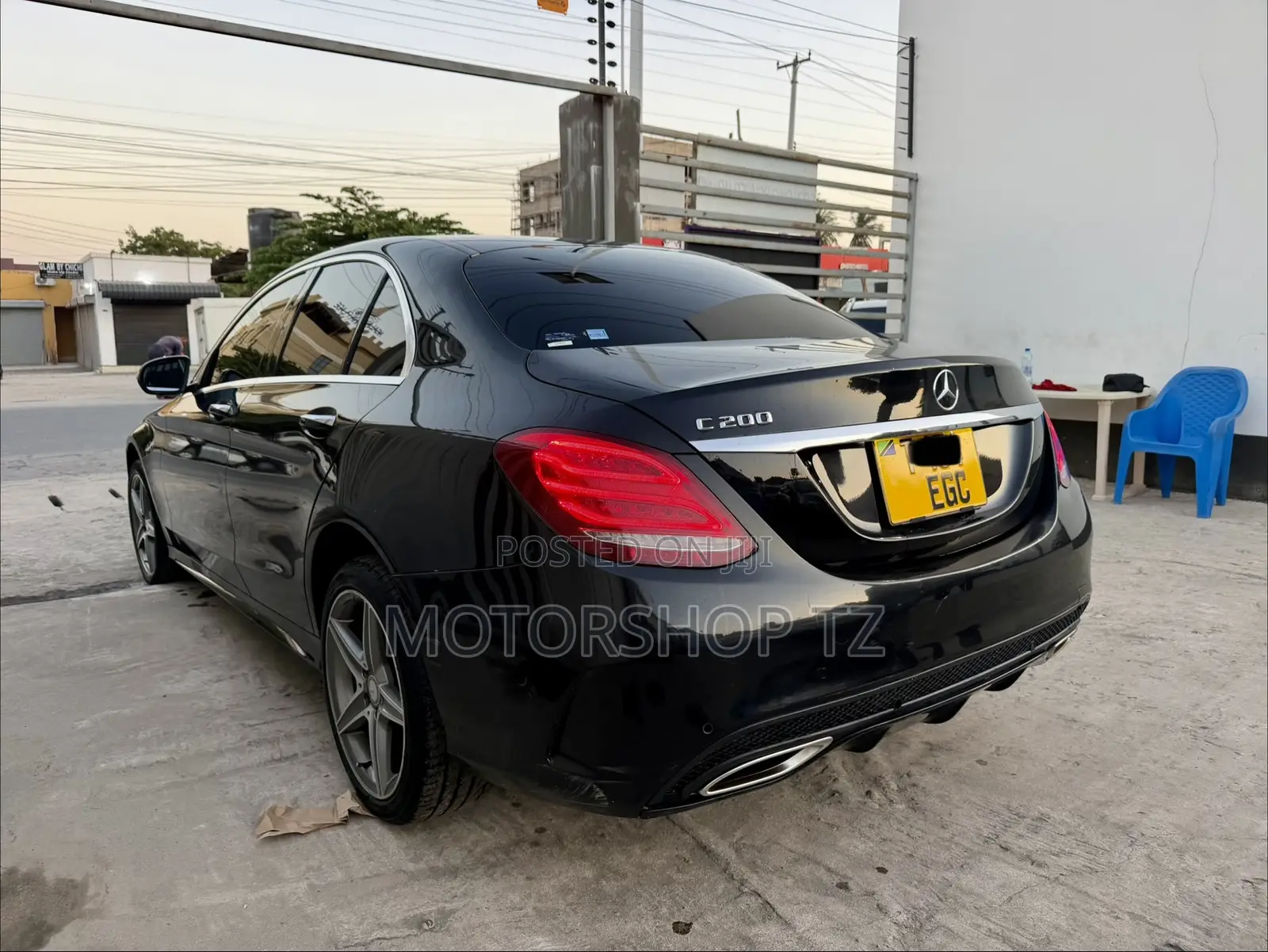 Mercedes-Benz C200 2015 Black