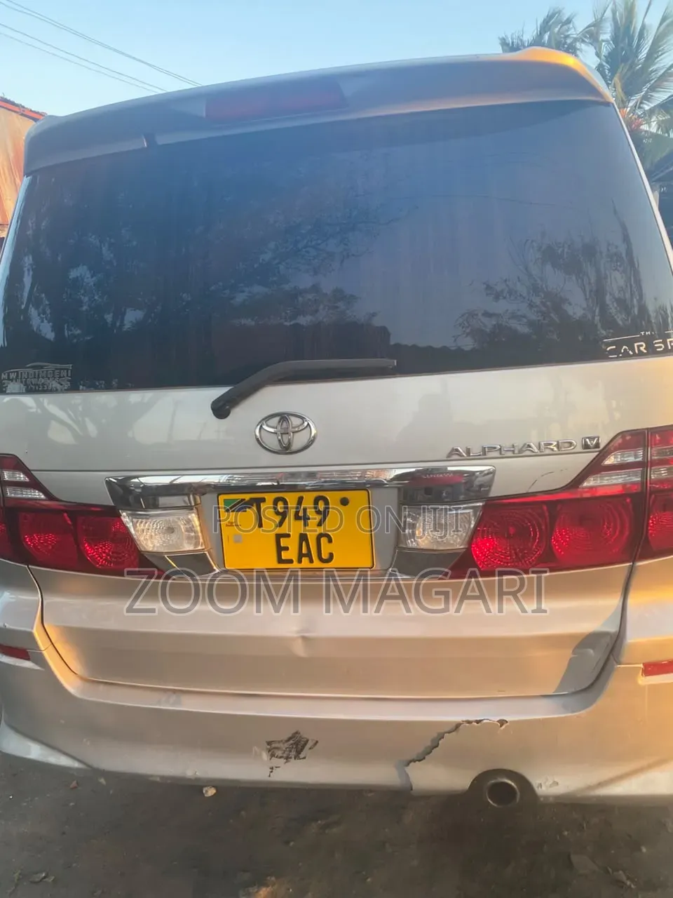 Toyota Alphard 2005 Silver