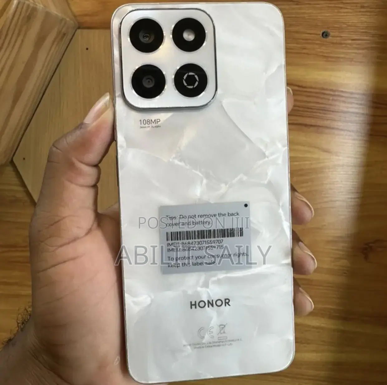 New Honor X7c 256 GB White