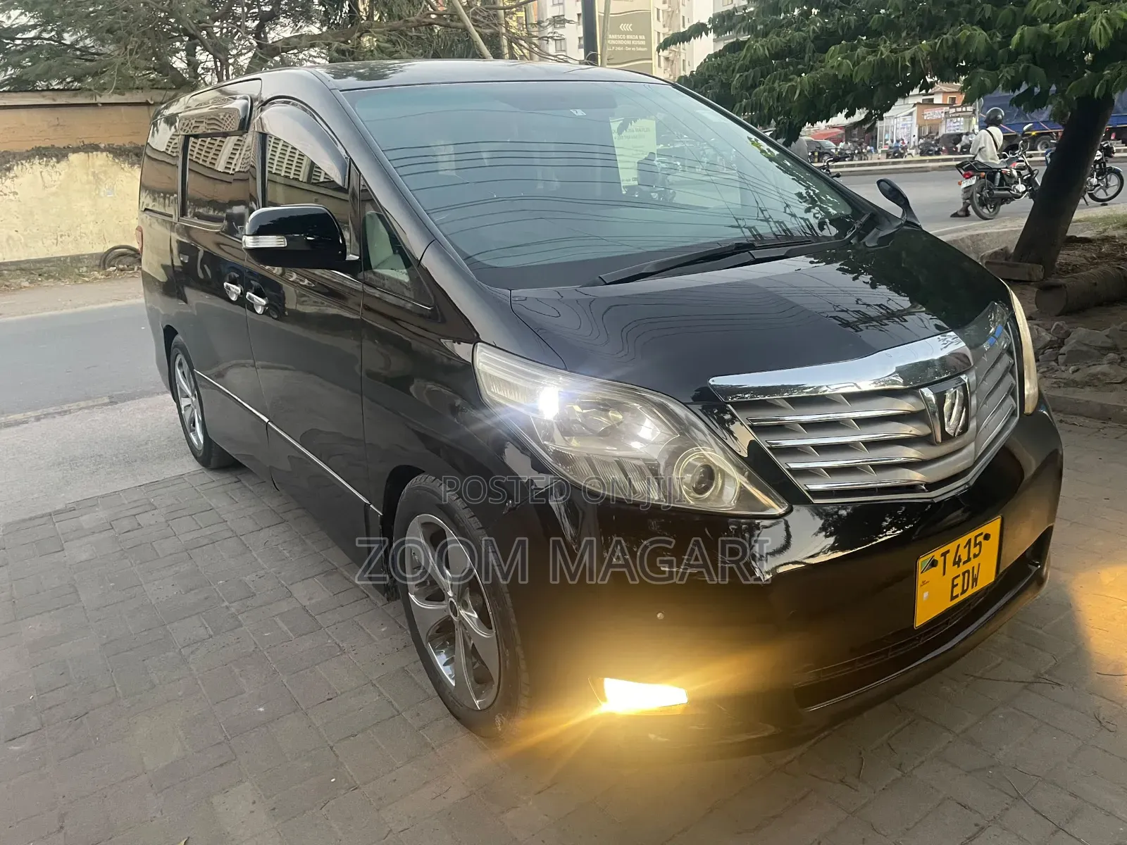 Toyota Alphard 2008 Black