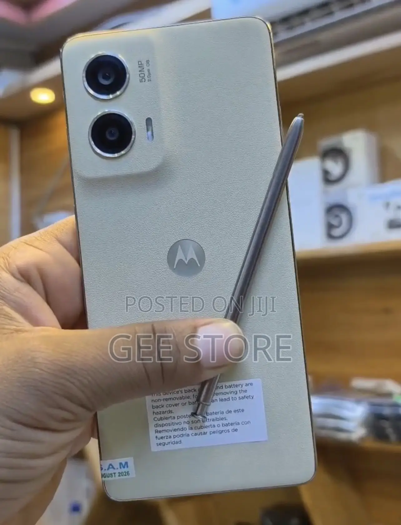 Motorola Moto G Stylus 5G 128 GB Silver