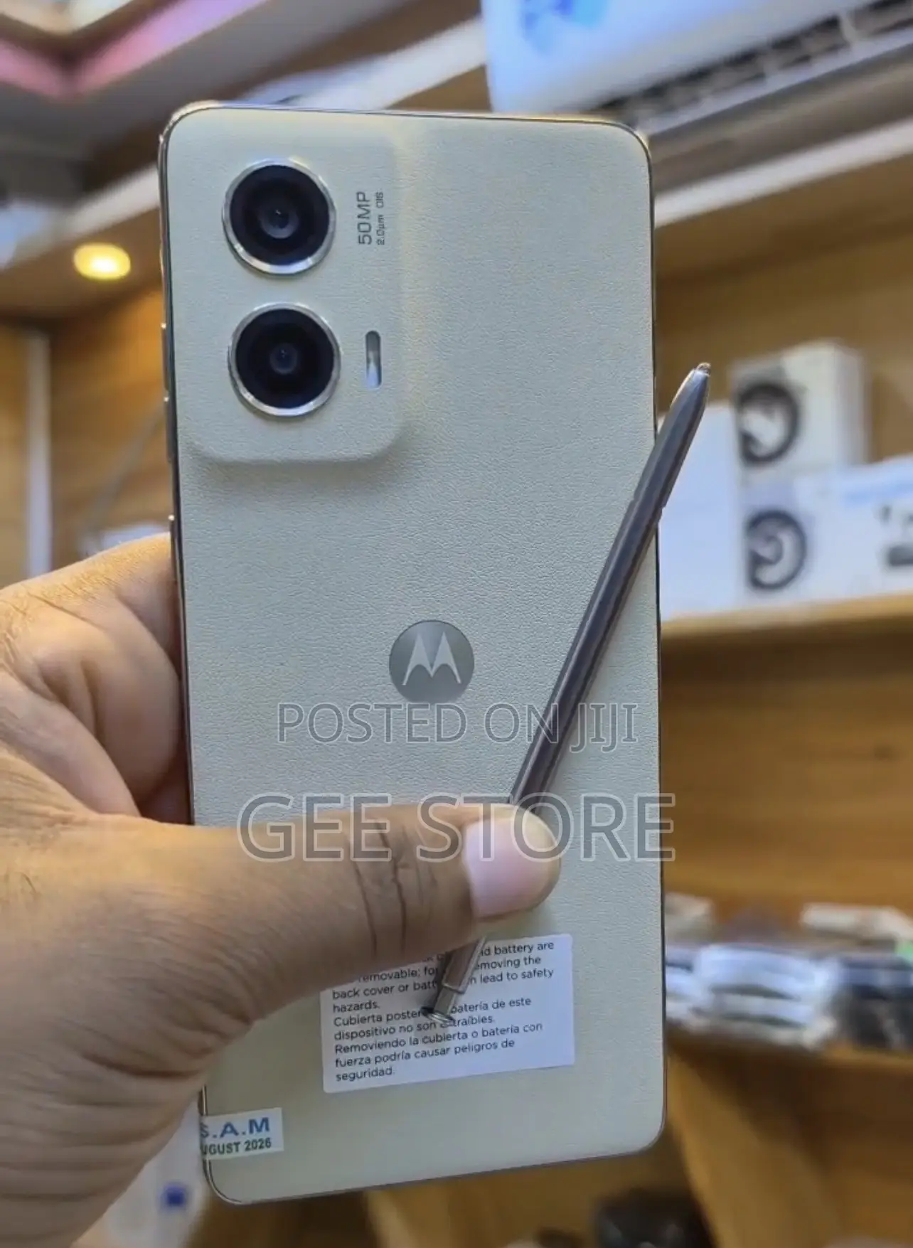 Motorola Moto G Stylus 5G 128 GB Silver