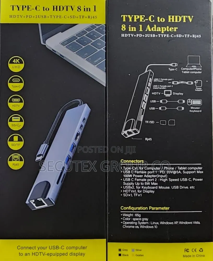 Type C Adapter 12 in 1