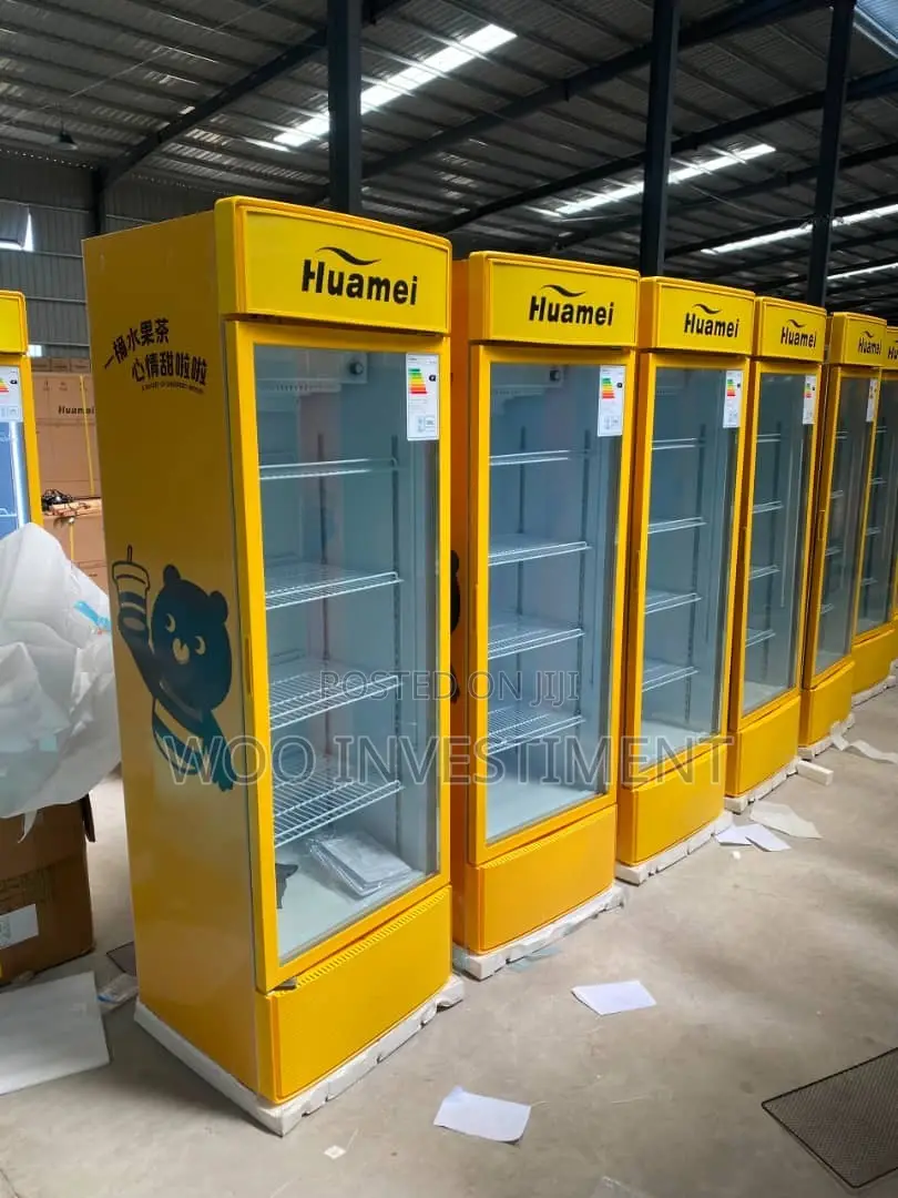 Huamei  Display Double Door 630L Tsh1,980,000  ✅No Frost Technology