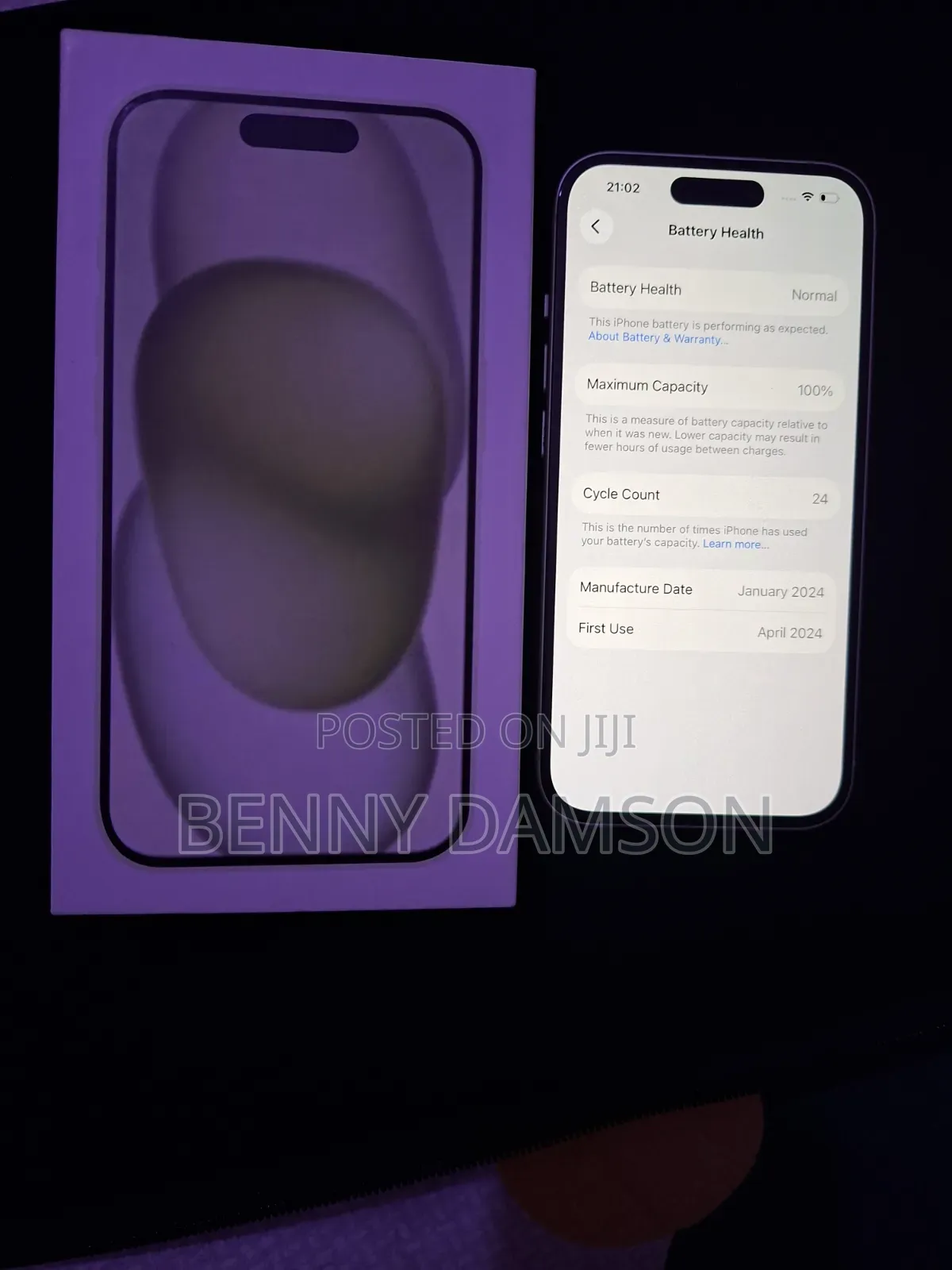 New Apple iPhone 15 256 GB Green
