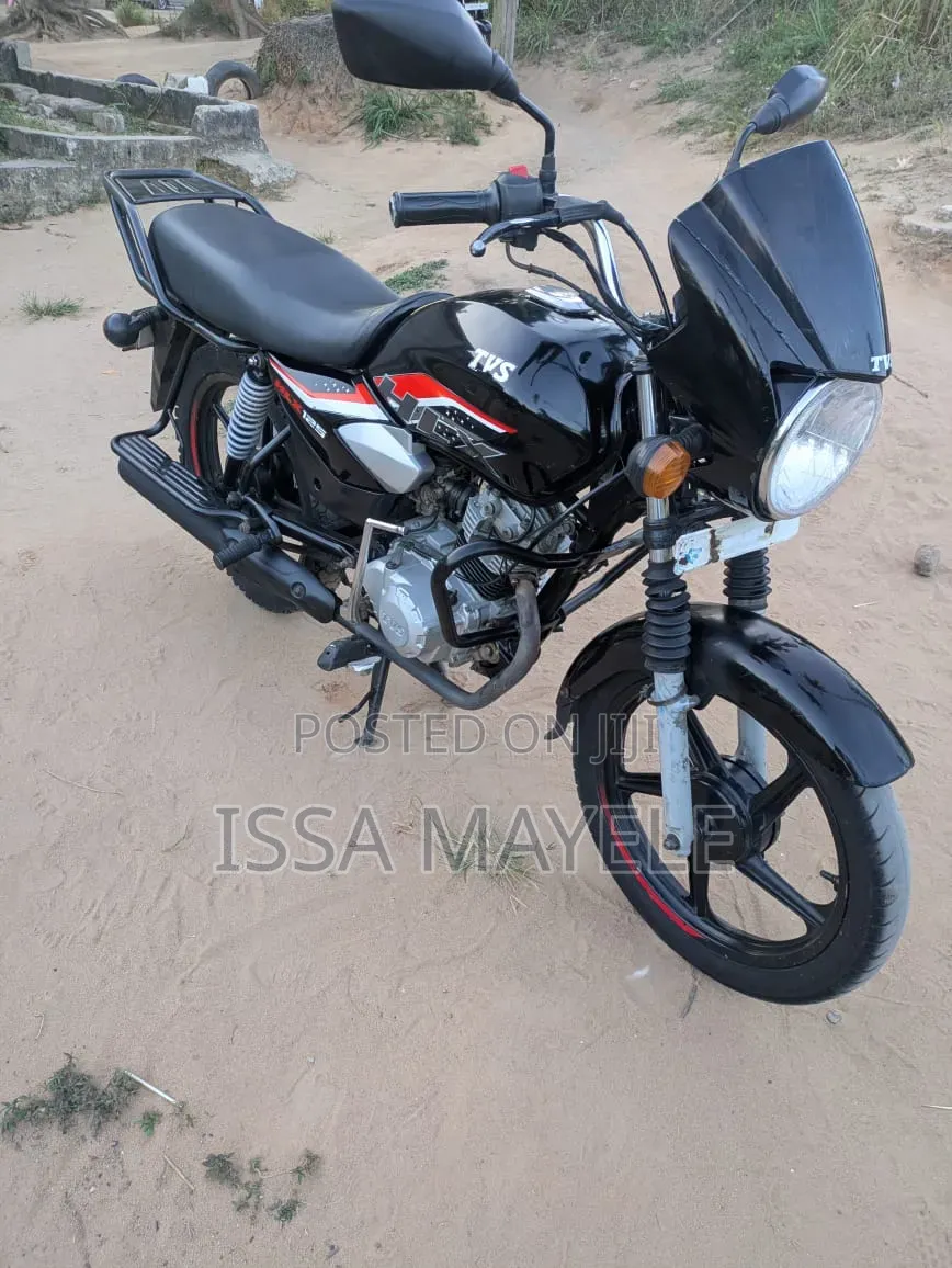 TVS HLX 125 2025 Black