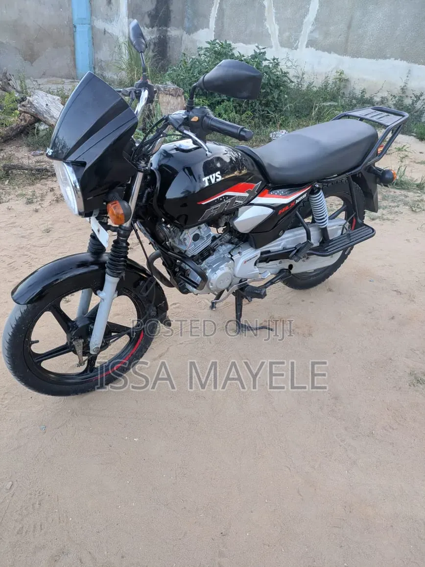 TVS HLX 125 2025 Black