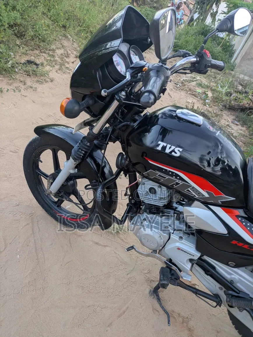 TVS HLX 125 2025 Black