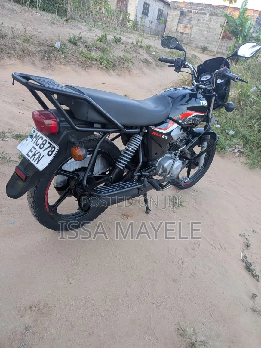 TVS HLX 125 2025 Black