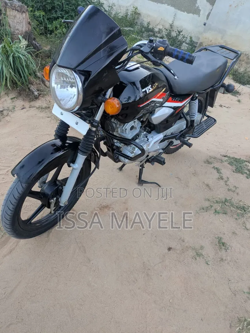 TVS HLX 125 2025 Black