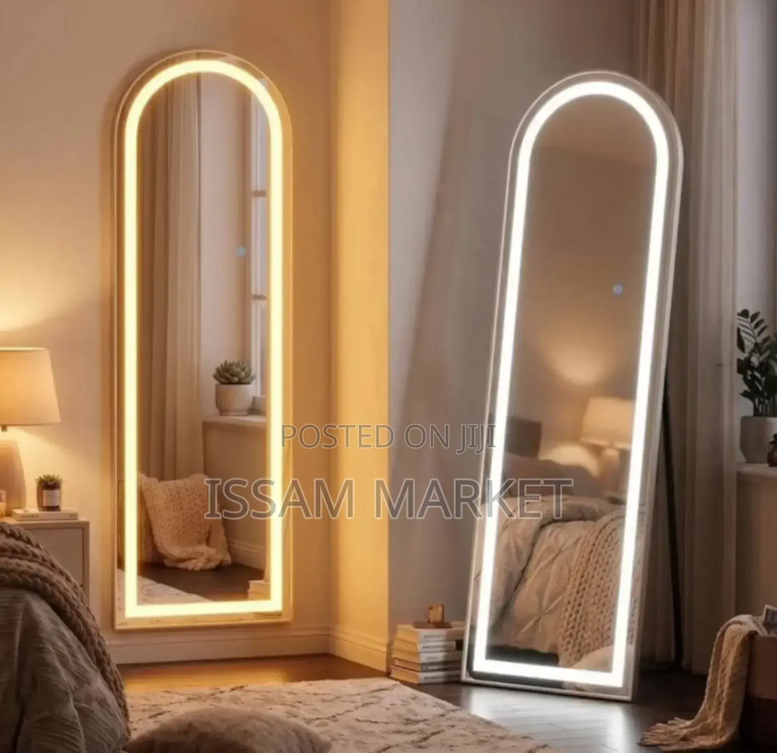 Mirror With LED Lights