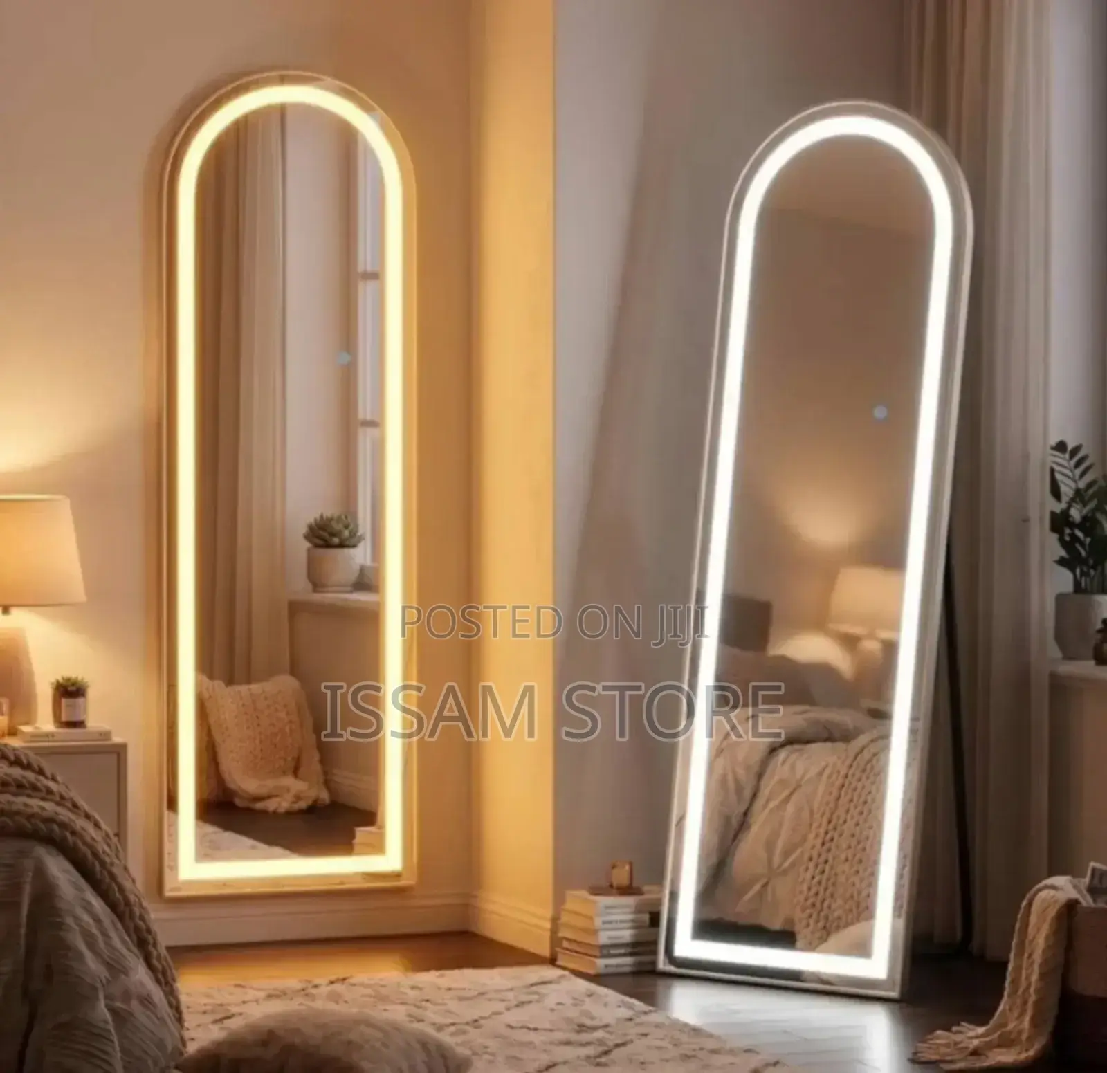 Mirror With LED Lights