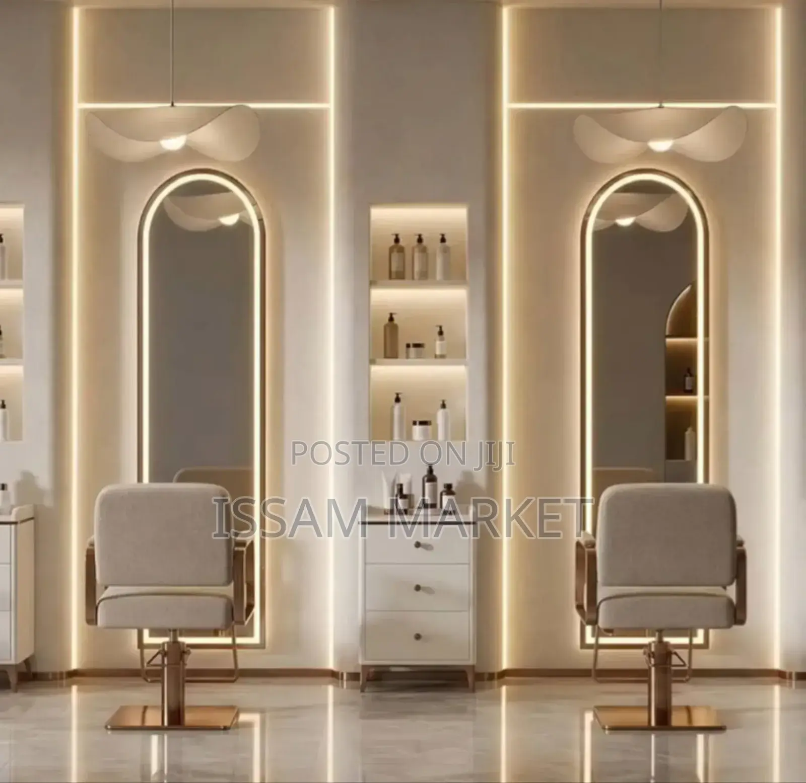 Mirror With LED Lights