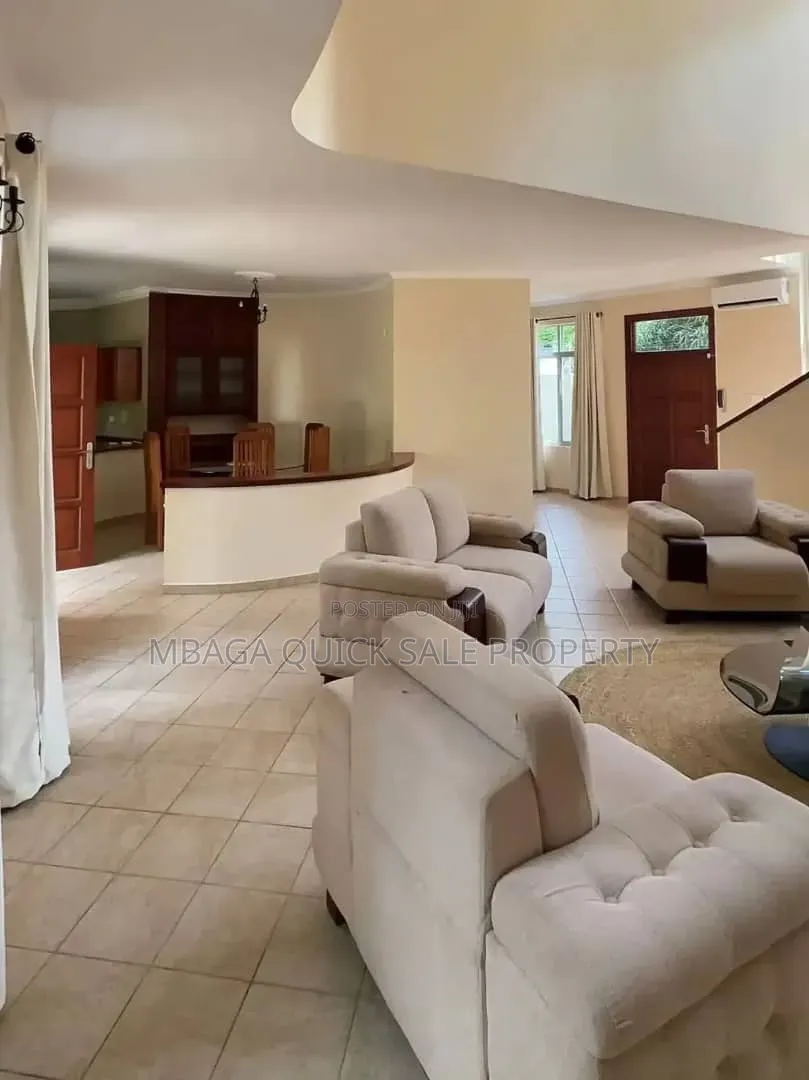 Furnished 3bdrm Apartment in Mikocheni for rent