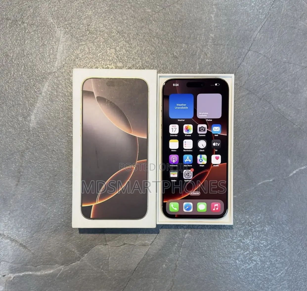 New Apple iPhone 16 Pro Max 256 GB Rose Gold