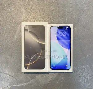 New Apple iPhone 16 Pro Max 256 GB Silver