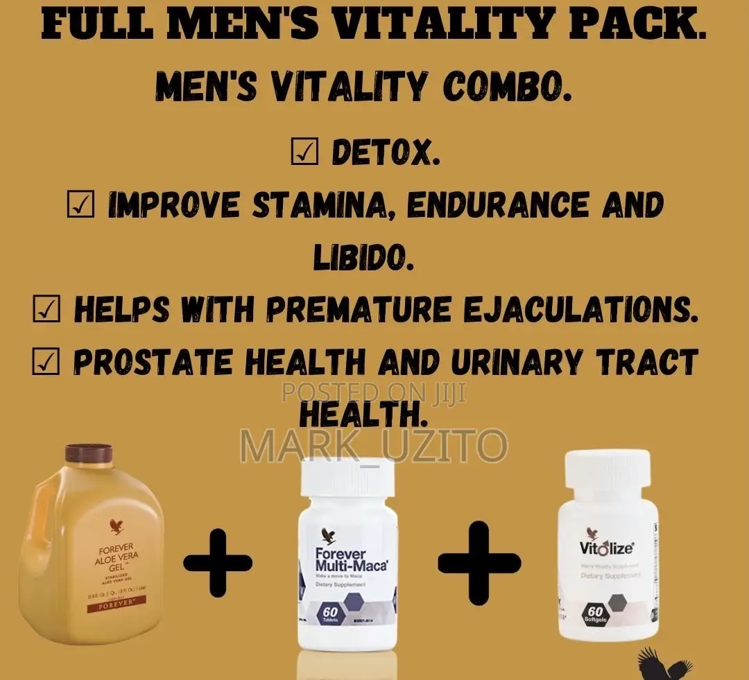 🔥 Rudisha Amani, Nguvu Na Ujana Wako Leo! (Full Men's Vitality Pack)