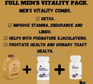 🔥 Rudisha Amani, Nguvu Na Ujana Wako Leo! (Full Men's Vitality Pack)